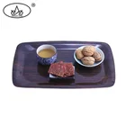High quality factory price hotel amenity serving tray hardware,wooden serving tray set