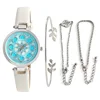 Gift watch accessory elegant lady wrist watch jewellery gift box white bracelet watches fashion timepieces jewelry