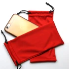 customized microfiber mobile phone pouch