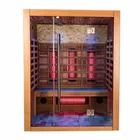 Sauna Tube For Sauna 3 Person Luxury Infrared Sauna With Ceramic Heater Tube For Outdoor Use