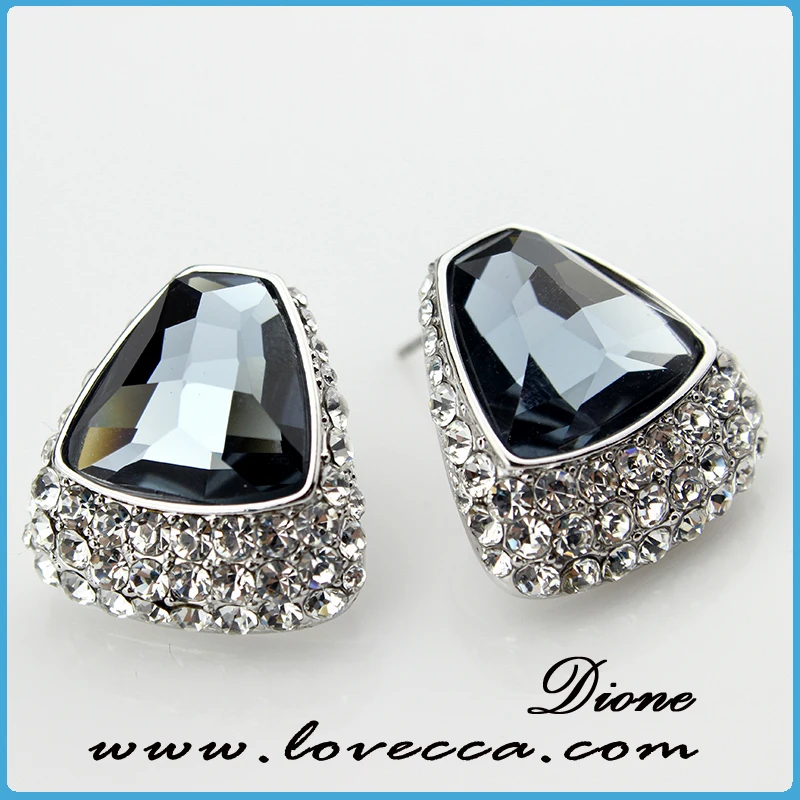 New Products fashion Europe style earring for women ,crystal lady earring for decor