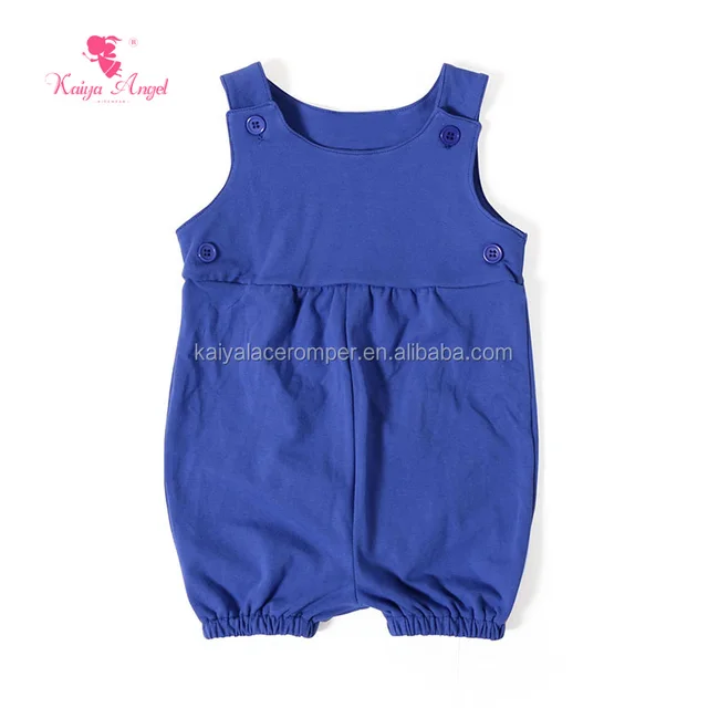 new royal blue baby romper jumpsuit boutique baby products