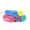 50 Pcs/Rolls Extra-Durable Plastic Bags Clear Trash Bags Can Liners Bags Star Seal Bottom Coreless Rolls