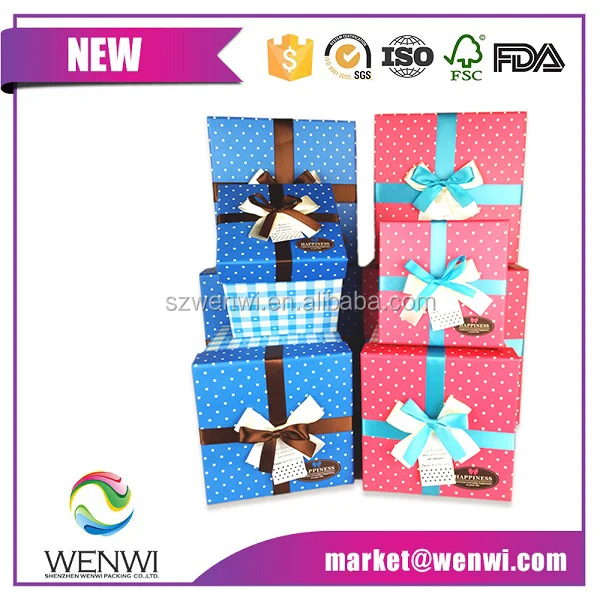 arrival christmas empty refrigerator small gift boxes for sale