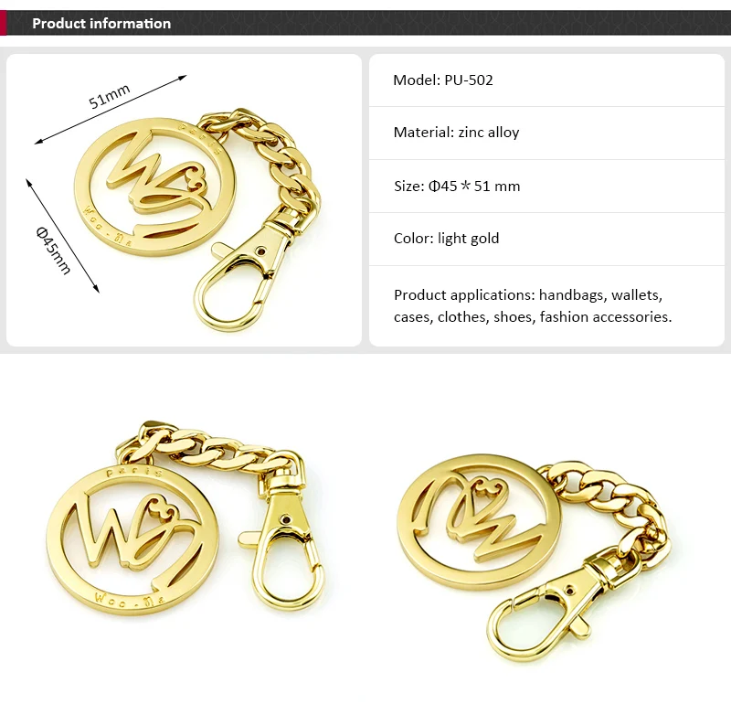 Brand Logo Metal Tag