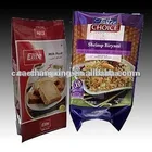 Microwaveable NY retort pouch for rice shrimp packing / High temperature food cooking bags