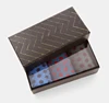Wholesale custom lid cardboard socks packaging gift paper boxes for underpants