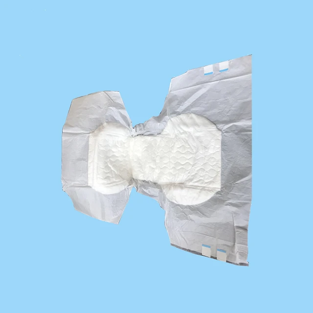 white color 100% fluff pulp baby diaper adult diaper products