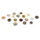New selling customized shape refined resin buttons for garment