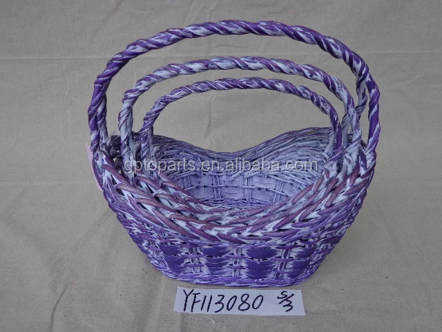 day willow natural decorative100% handmade wicker basket
