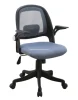 Executive computer mesh office chair Plastic Back Cover Nylon base/Metal Frame Adjustable nylon armrestSD-5163