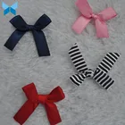 Christmas Branded Polyester Webbing Bow Ribbon For Gift Packaging