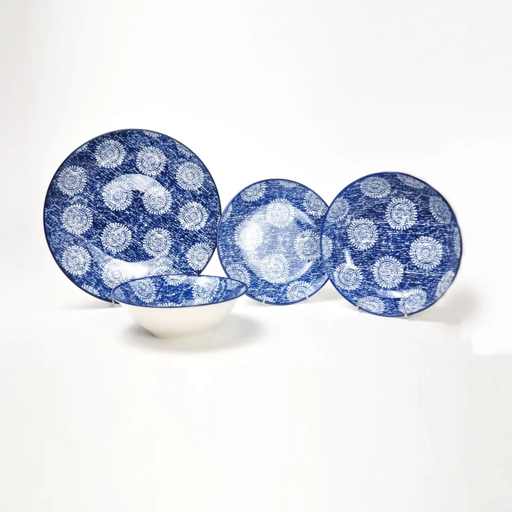 16pcs dinner set with decal printing, hot selling-design