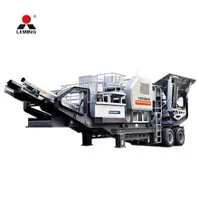 150TPH movable portable mobile aggregate stone crusher plant used in quarry