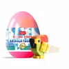 12 PCS Active Lovely Block Zoo Animal Series Egg Surprise Toy
