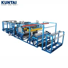 Automatic film laminating machine for sofa materials