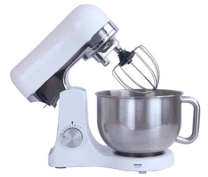 GS EMC RoHS Approved kitchen stand mixer with double dough hooks