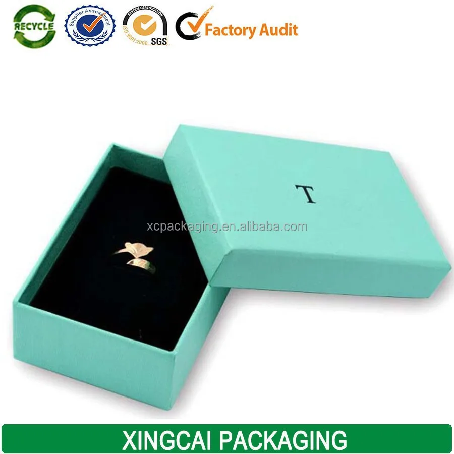 free sample custom printed wholesale tiffany blue gift jewelry