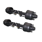 Rear Two Axles Asphalt Tank Semi Trailer