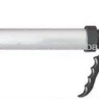 Silicone gun Aluminum Tube Caulking Gun with plastic cap