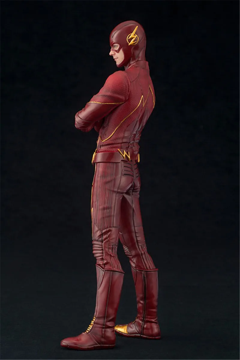DC Super Hero the Flash PVC Action Figure Model Toys Movie TV Comics the Flash Figruas Dolls Cosplay Gift 17.5cm  (2)