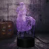 Remote Control Wooden Horse Chest Battle Royale Game TPS PUBG Desk Lamp 7 Color 3D LED Night Light Boy Child Christmas Gift Toy