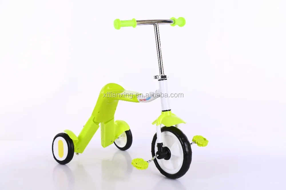 2016新しいモデル安い価格3輪セルフバランシング子供足キックスクーター/3 in1childキッズおもちゃプロ3ホイールミニミルコスクーター仕入れ・メーカー・工場