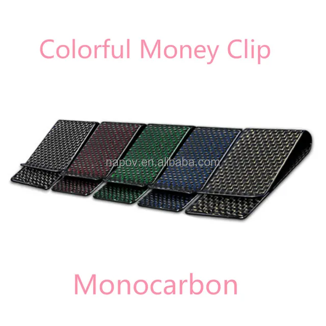 2017 hot business gifts metal crafts colors folk art money clip