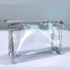 Waterproof Clear PVC Zipper Carry Cosmetic Custom PVC Pouch