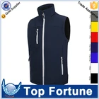 customize fashion men softshell vest,high quality workwear vest