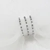fashion White Cubic Zirconia Ladies silver Rings