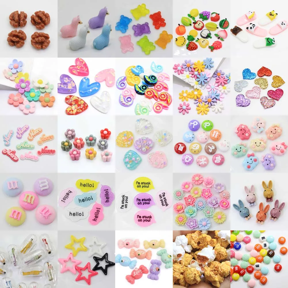 back princess ornament resin flat back fairy cabochons for slime