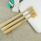 Square head cone body can stand toothbrush bamboo