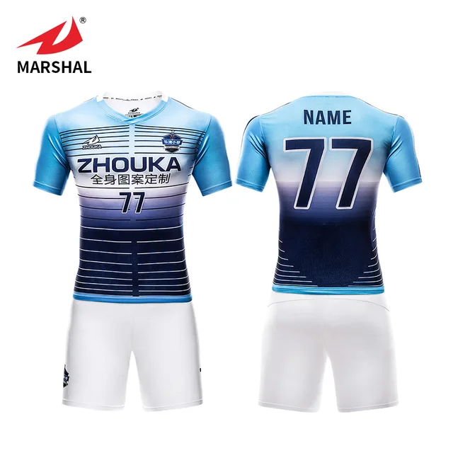 Custom sublimation soccer uniform shirt professional design breathable football shirt soccer kits sports jersey