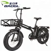 China Wholesale Price 48V 500W 13Ah Samsung Fat Tire Folding Mountain Bike 20 Snow Bike Electric