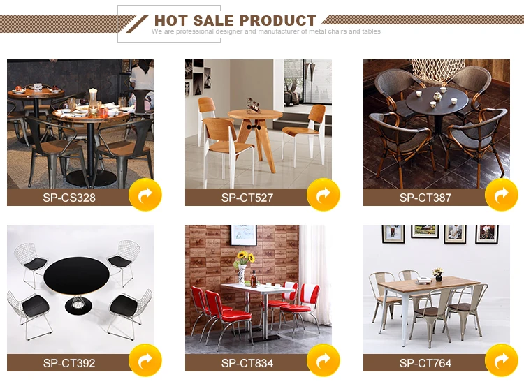 Outdoor furniture PE rattan aluminum outdoor wicker table and chair garden patio use