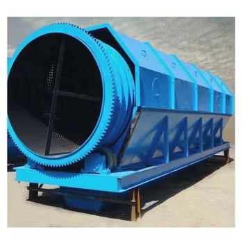 Circular Vibrating Screen, Rotary Screen for Solid Waste Separation