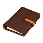 High quality A5 business customized logo loose leaf notebook ring binder personal diary hardcover notepad gift planner