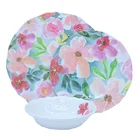 melamine dinnerware ruffle shape melamine dinner set