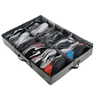 Durable oxford shoe Collapsilble underbed storage bag