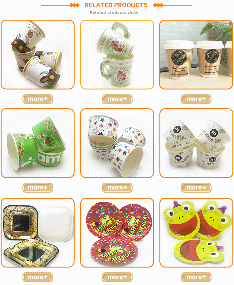 Custom disposable paper cup lid cover for paper coffee cup