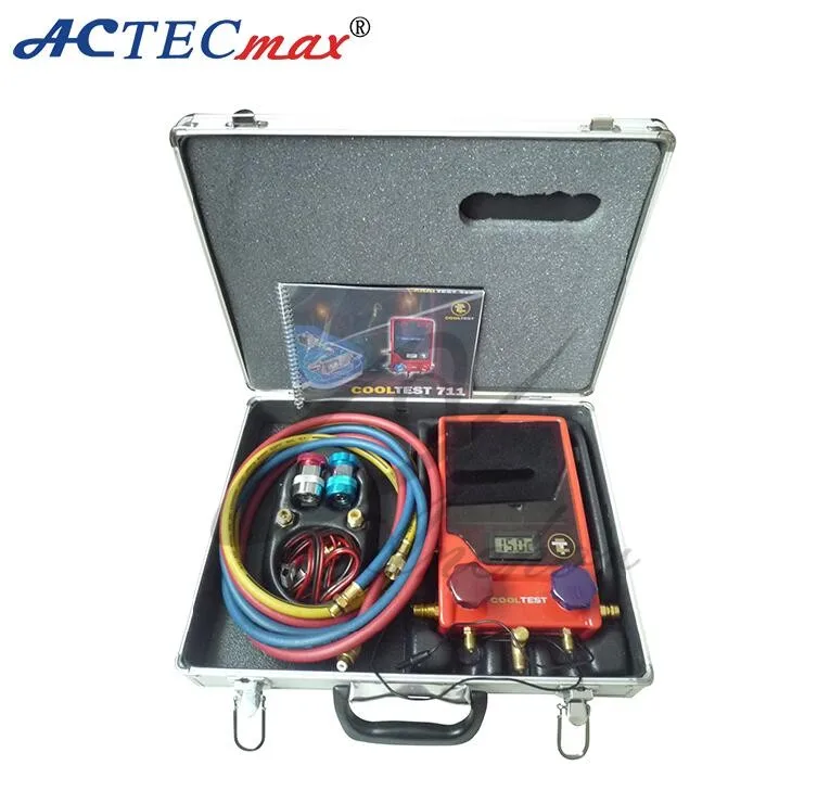 ACTECMAX COOLTEST PLUS ! CAR AIR CONDITIONING SYSTEM FAULT TEST