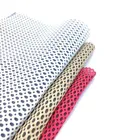 Polyester Mesh Fabric Air Mesh Fabric Home Textile Felt Curtain Bag Suit Bedding Printed Pattern Cotton Fabric