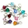 Best selling factory wholesale product fashion OEM colourful crystal dangle lucky charm