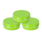 Various colors baking resealable small custom aluminium cookie round food grade cake metal tin can