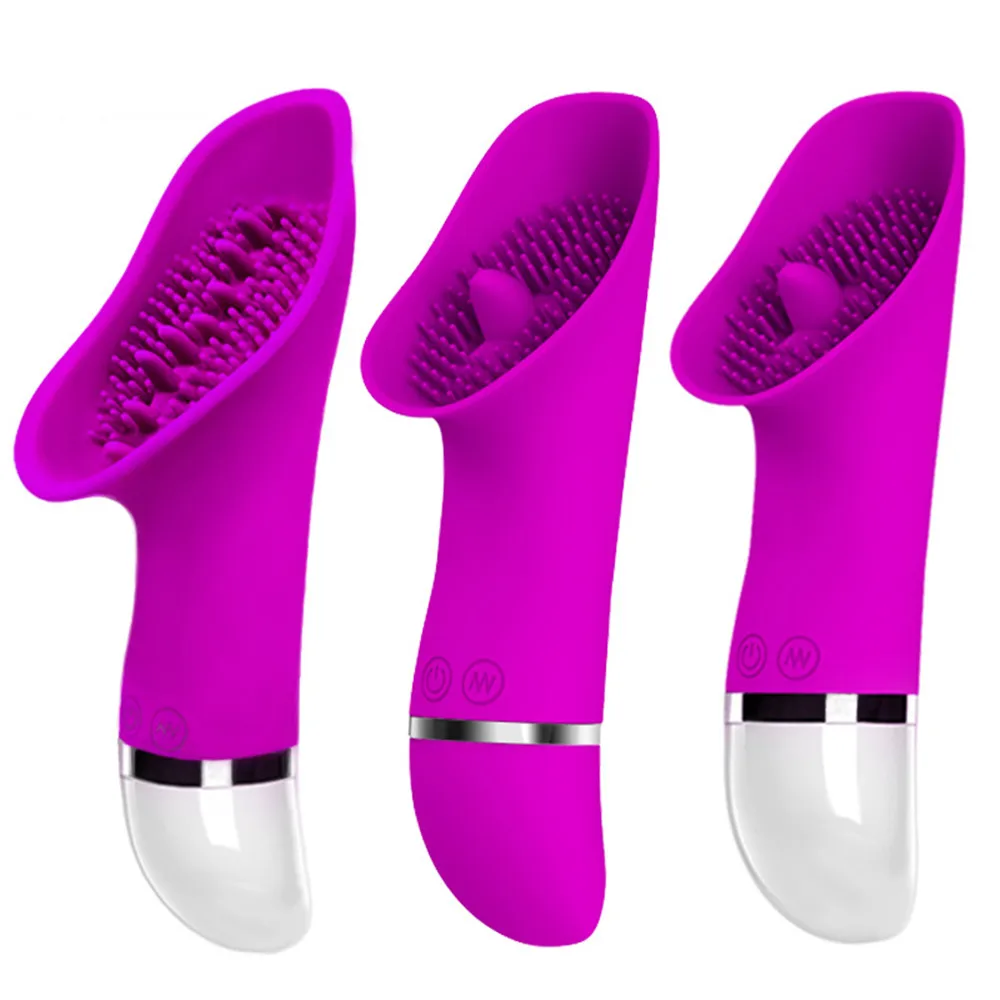 Licking 30 Speed Clitoris Stimulator Silicone G Spot Oral Sex Women