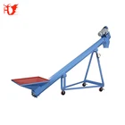 Customized powder hopper screw elevator inclined screw conveyor