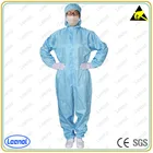 Safety material esd workshop work uniform garment