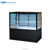 black bakery refrigerator 900/1000/1200/1500/1800/2000mm square glass cake display
