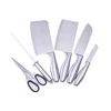 Hot sale 7 piece custom knife set stainless steel kitchen knife set with block